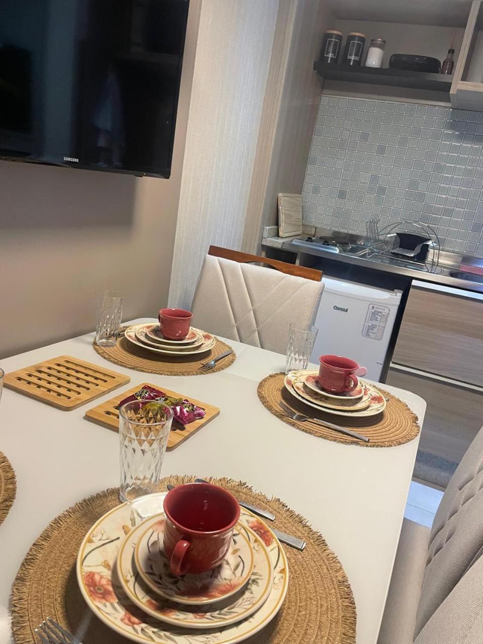Apartamento Flat Luxuoso A 500 M Da Do Em *